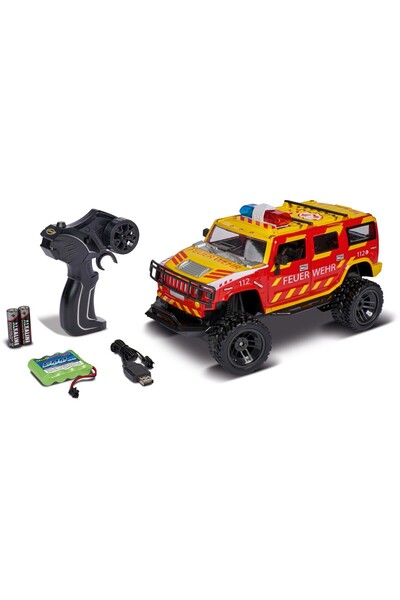 Simba Τηλεκατευθυνόμενο Αυτοκίνητο Πυροσβεστικής Υπηρεσίας Carson Κλίμακας 1:14