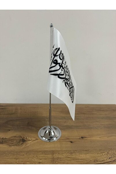 tasarım harikaları TEKLİ BEYAZ TEVHİD MASA BAYRAĞI