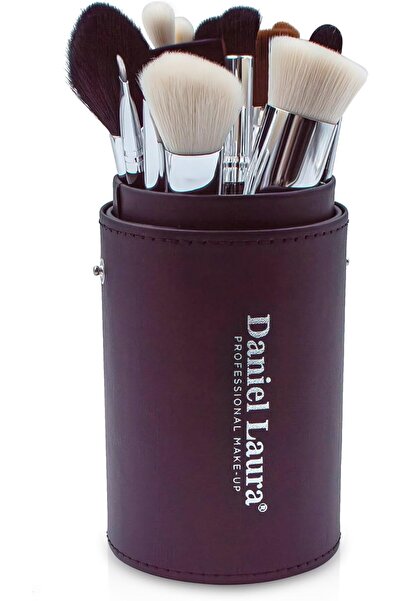 Daniel Laura Studio Makeup Brush Set, 15 Pieces