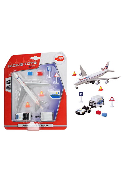 Simba Ντίκι Σετ: Ομάδα Αεροδρομίου με Αεροπλάνο