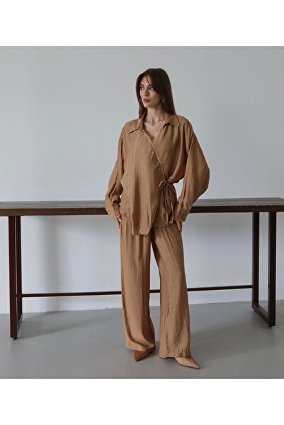 AÈC PRIVÈ Women's New Season Luxury Kimono Pants Set