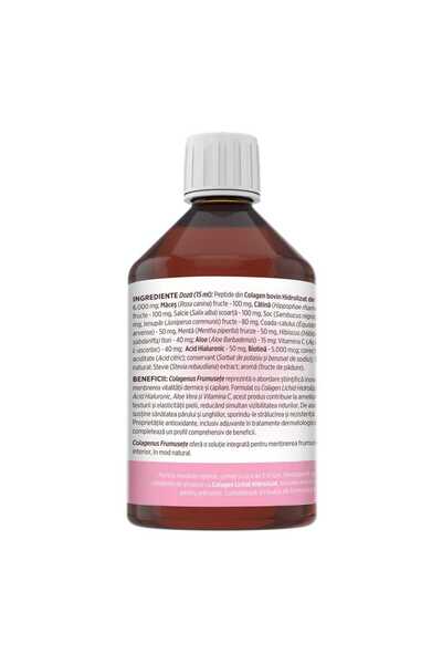 Faunus Plant Colagen Frumusete - Colagen lichid hidrolizat cu acid hialuronic si biotina
