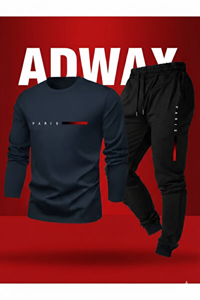 SILATU Paris Printed Black Track Suit