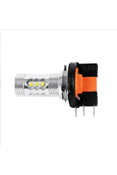 Aftermarket LED H15 cu lentilă, alb rece, 16 CREE XBD