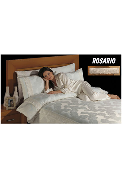 LACASA HOME LINEN Jacquard,Lacasa Home Linen,Cotton Satin-Rosario Duvet Cover...