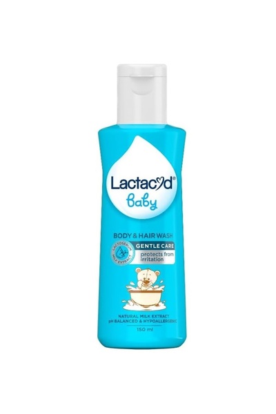 Lactacyd Baby Gentle Care - 2in1 Body Wash and Hair Shampoo - 150ml