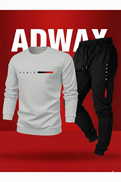 SILATU Paris Printed Black Track Suit