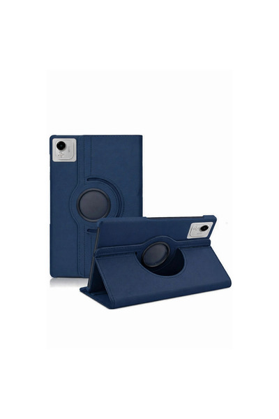 Twin Store Pad X9A 360 Tablet Leather Case - Navy Blue