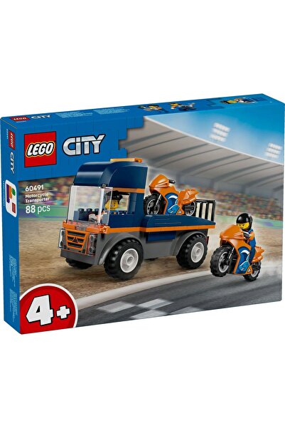 Lego City TRANSPORTATOR DE MOTOCICLETE 60491