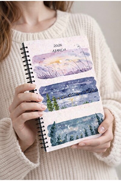 elviano 2026 Agenda Notebook Timeless 205 Sheets