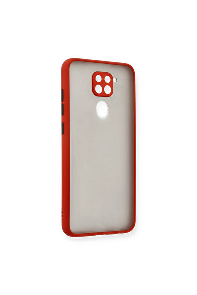 eco port غطاء حماية سيليكون مونتريال لهاتف ريدمي نوت 9 - أحمر