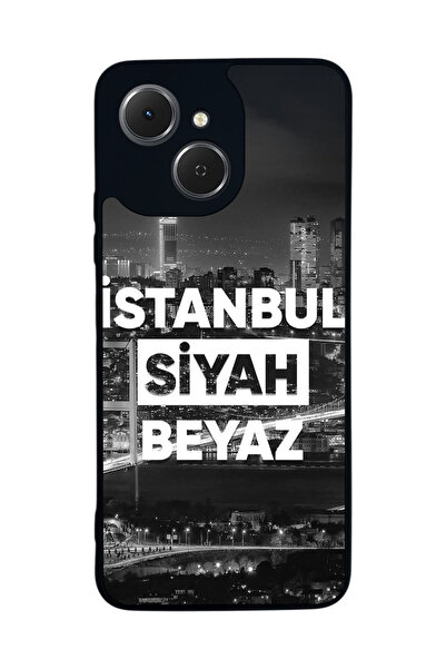 TECNO Spark 40C Uyumlu Taraftar Tasarımlı Glossy Mat Siyah Silikon Telefon Kı...