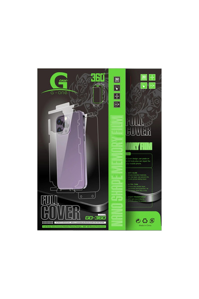 eco port واقي خلفي كامل للجسم لهاتف iPhone 17 Pro Max 360 مات