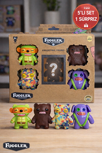 TOYFEST Fuggler Funny Ugly Monster 5’li Figür Seti – 1 Adet Sürpriz Karakter ...