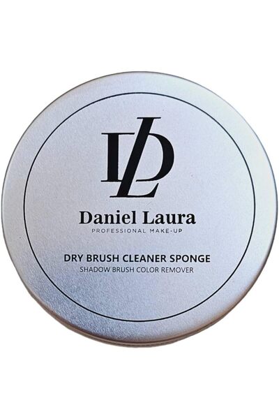 Daniel Laura Makeup Brush Cleaner Sponge, Dry Colour Switch for Powder Makeup Brush, Professional Quality