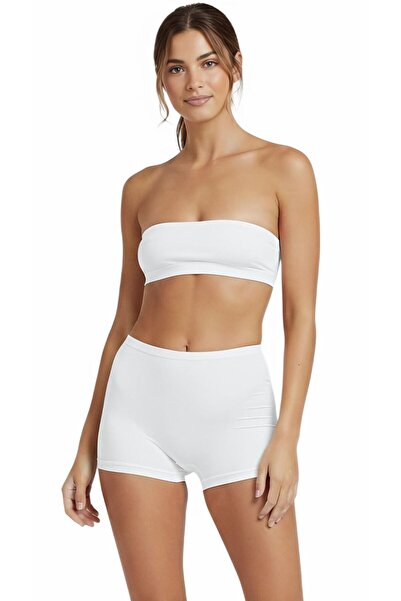 Özten İç Giyim Luxury Lycra Micro Modal Women's Boxer Ozten-251