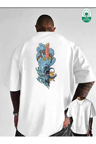 ALEYZA MODA Unisex Oversize T-Shirt με στάμπα SERTGraphic – Casual Streetwear...