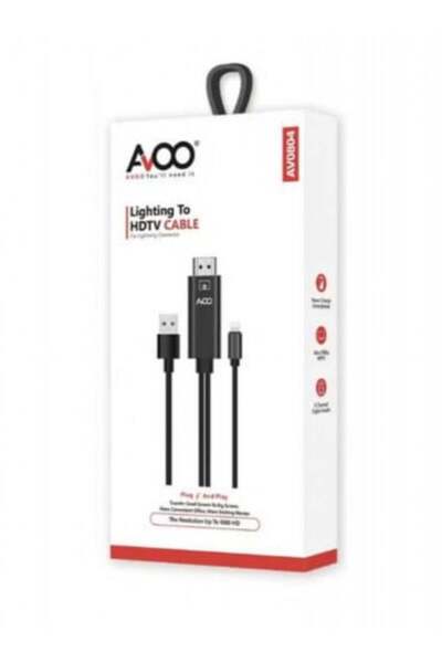 av موصل HDMI للتلفزيون من منفذ iPhone