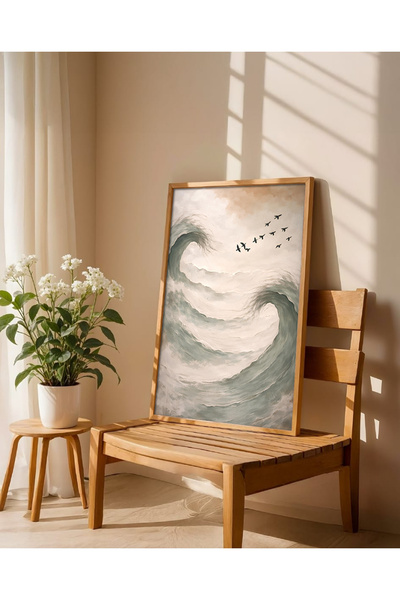 alphobitasarım The Roaring Waves of the Sea and the Endless Tranquility of th...