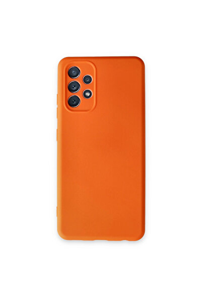 eco port Samsung galaxy a52 case nano inner velvet silicone - orange