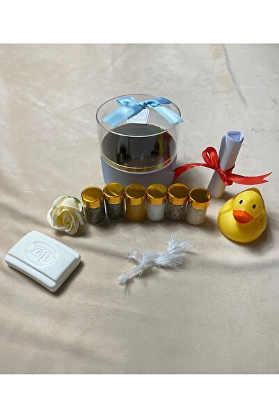 Botez Cupola cu mirodenii BLUE pentru prima baita cu nasii