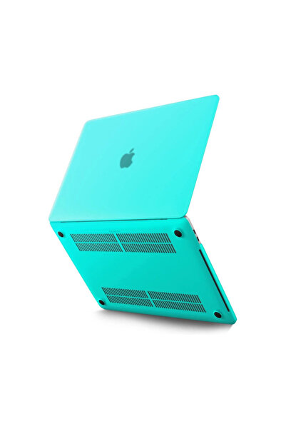 eco port MacBook Pro 13 2021 Compatible MacBook Frosted Cover - Green