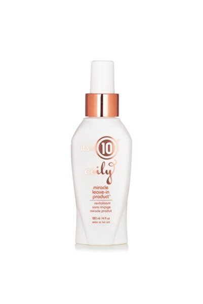 it's a 10 Coily Miracle, Balsam fără clătire, Pentru revitalizare, 120 ml