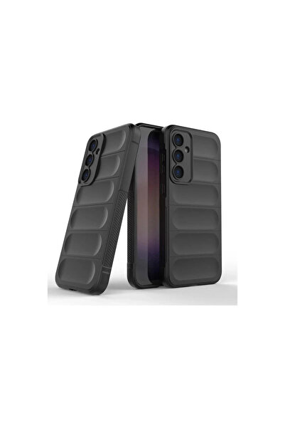 eco port غطاء سيليكون أوبتيموم لهاتف سامسونج جالاكسي A17 5G - أسود