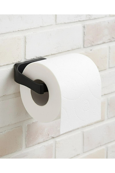 CT STONES Black Toilet Paper Holder Matte Finish Bathroom Napkin Holder