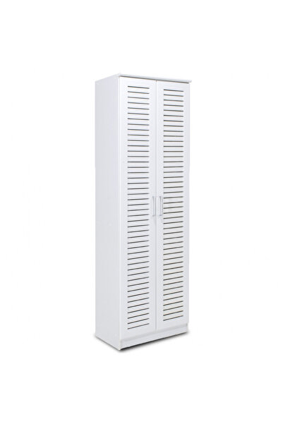 Talis Dulap Pantofi Sante 21 Perechi Alb 60x37x183 cm