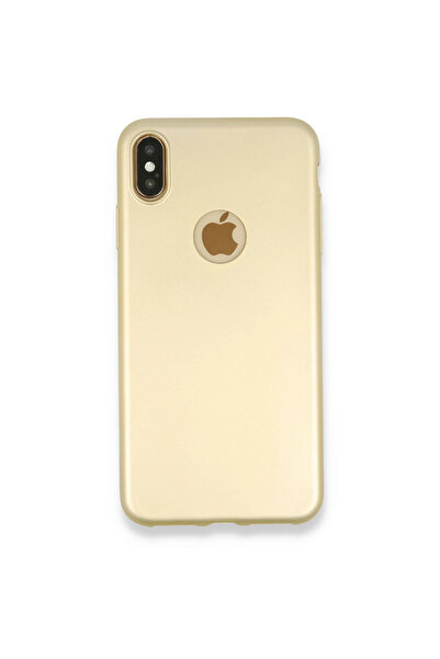 eco port iPhone XS Max Case First Silicone - Gold