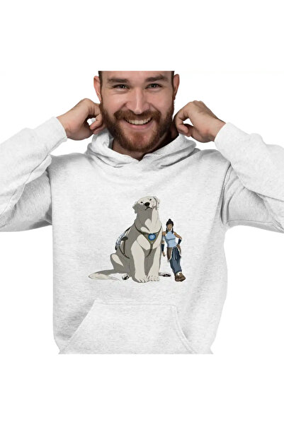 OEM Men's Hoodie Avatar Korra Naga Shaolin Master