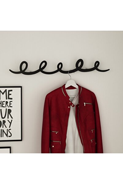 Talis Cuier metalic Sing Negru 80x12x5 cm