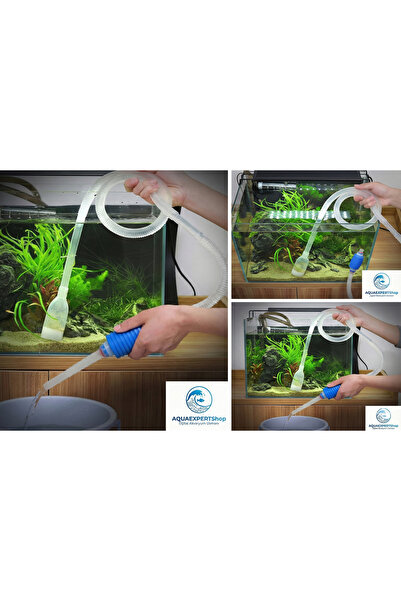 Aqua Expert Akvaryum Dip Süpürgesi - Dip Sifonu - Temizlik Sifonu