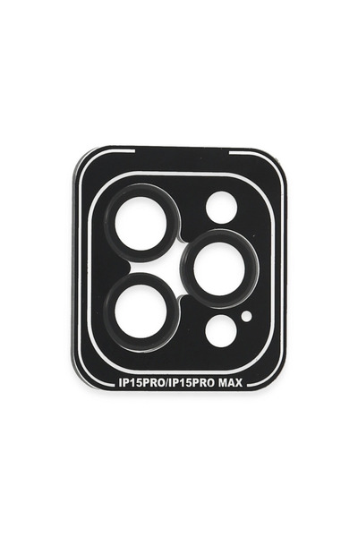 FREEDOM STOREE عدسة كاميرا جوكو آيفون 15 برو ماكس معدنية مطلية بتقنية PVD - أسود