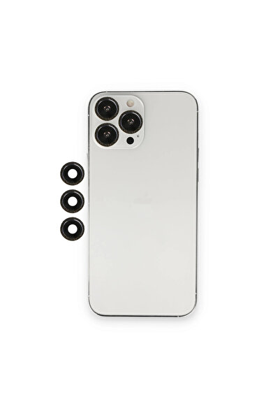 eco port Iphone 12 pro shine camera lens - black
