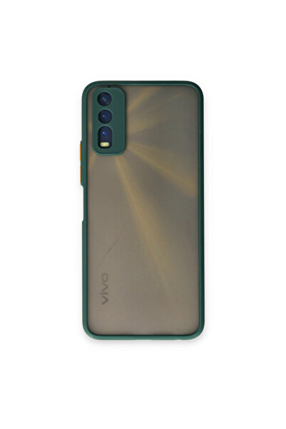 eco port غطاء سيليكون مونتريال متوافق مع هاتف Vivo Y11s - أخضر