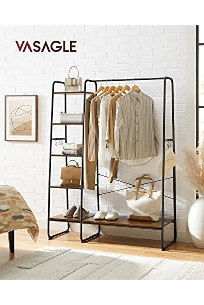 Talis Cuier, Vasagle, Negru, 120×45×160 cm