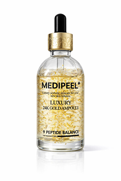 Medipeel Luxury 24k Gold Ampoule 100 ml Cilt Elastikiyeti Için 24k Altın Içer...