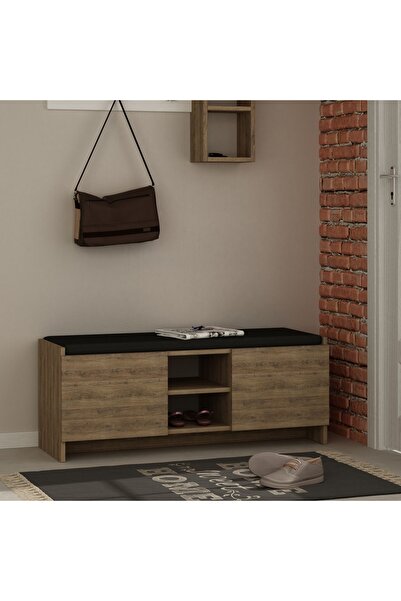 Talis Dulap de pantofi cu banca Zulla Stejar 110x43x37 cm