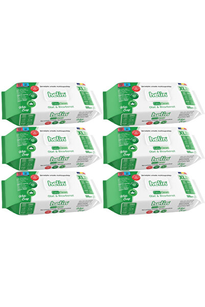 Helin SET 3XServetele Umede WHITE SOAP Multisuprafete ,Otet si bicarbonat, fa...