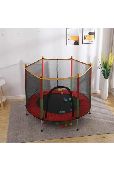 GUS Company Güvenlik Fileli Fermuarlı Battal Boy Trambolin