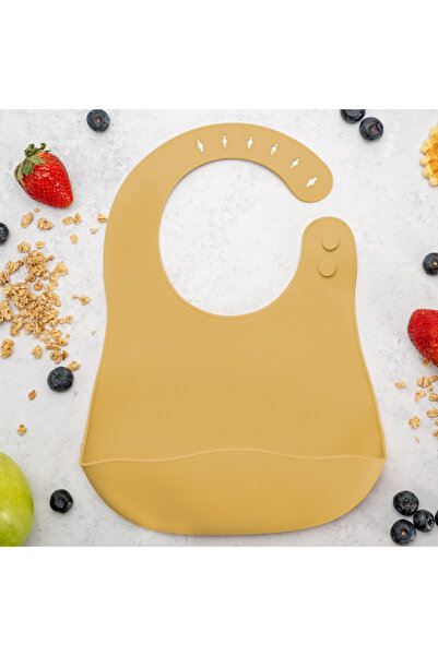 Bebelul Baveta din silicon, AppeKids - GALBEN