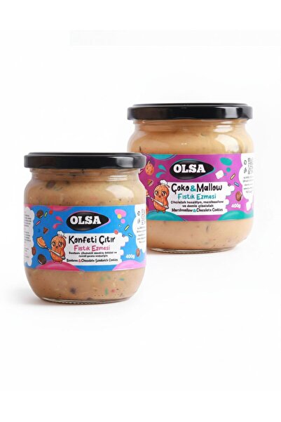 Allgreen Olsa 2 Pieces: Chocolate & Mallow + Crispy Confetti |   2 X 400g