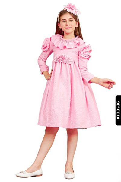 XO Kids Frilly Crystal Stone and Flower Printed Bow Head Scarf Girl's 2-Piece...