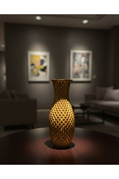 Wnew PLA Biyoplastik Dekoratif Vazo – 3D Baskı, Modern Tasarım