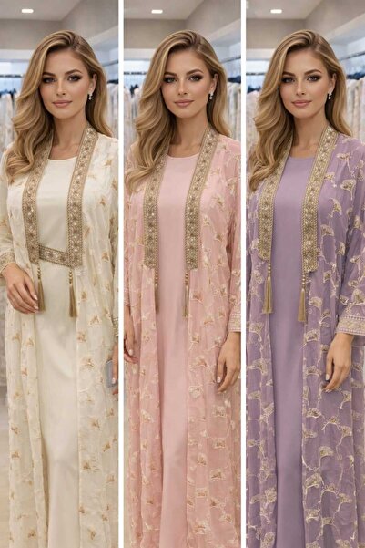 LAMA FASHION Elegant women's jalabiya, available for a limited time.
