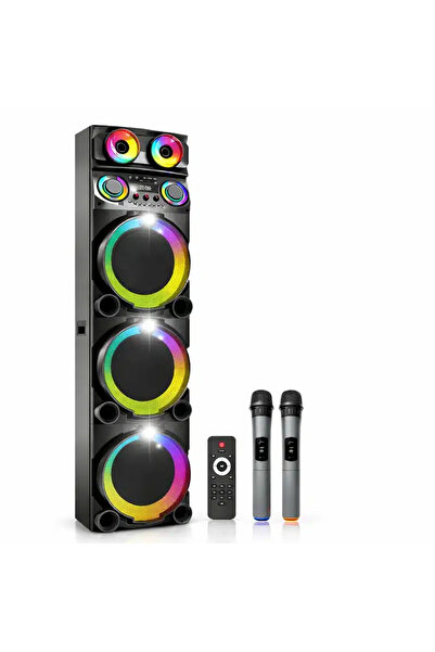 OEM Boxă Portabilă JRH Bluetooth 3 × 12inch , 2 microphone wireless