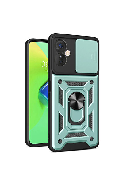 eco port حافظة متوافقة مع هاتف Infinix Hot 30 4g مصنوعة من السيليكون مع حلقة ...