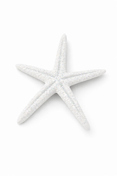 Floray Design Beyaz Simli Deniz Yıldızı Figürlü Saç Tokası